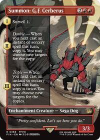 Summon: G.F. Cerberus (Borderless), FINAL FANTASY