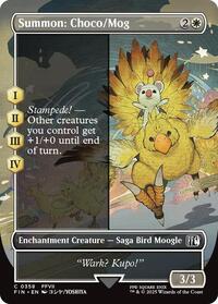Summon: Choco/Mog (Borderless), FINAL FANTASY