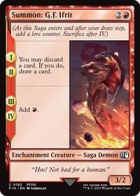 Summon: G.F. Ifrit, FINAL FANTASY
