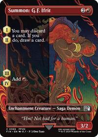 Summon: G.F. Ifrit (Borderless), FINAL FANTASY