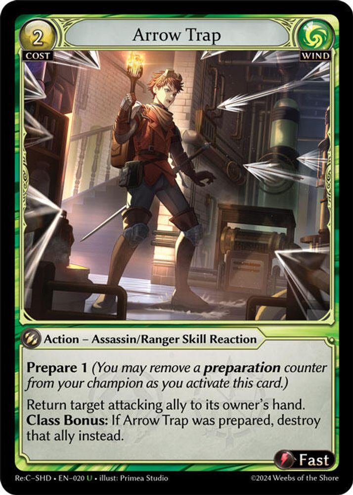 Arrow Trap, Standard, front