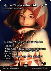 Garnet Til Alexandros 17th - Loran of the Third Path (Showcase), FINAL FANTASY: Through the Ages