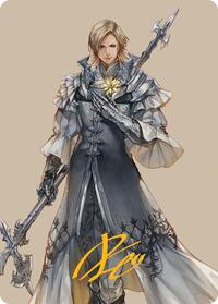 Dion, Bahamut's Dominant Art Card (Gold-Stamped Signature), Art Series: FINAL FANTASY