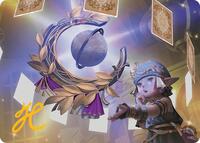 Astrologian's Planisphere Art Card (Gold-Stamped Signature), Art Series: FINAL FANTASY