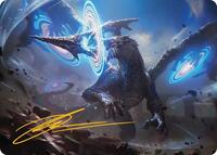 Yiazmat, Ultimate Mark Art Card (Gold-Stamped Signature), Art Series: FINAL FANTASY