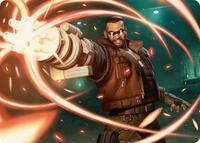 Barret Wallace Art Card, Art Series: FINAL FANTASY