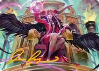 Sorceress's Schemes Art Card (Gold-Stamped Signature), Art Series: FINAL FANTASY