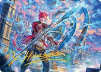 G'raha Tia, Scion Reborn Art Card (19) (Gold-Stamped Signature), Art Series: FINAL FANTASY