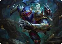 Shadow, Mysterious Assassin Art Card, Art Series: FINAL FANTASY