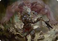 Kimahri, Valiant Guardian Art Card, Art Series: FINAL FANTASY