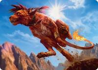 Red XIII, Proud Warrior Art Card, Art Series: FINAL FANTASY