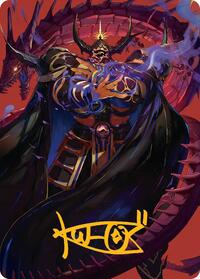 Golbez, Crystal Collector Art Card (Gold-Stamped Signature), Art Series: FINAL FANTASY