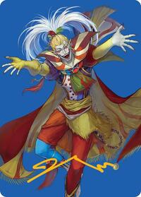 Kefka, Court Mage Art Card (Gold-Stamped Signature), Art Series: FINAL FANTASY