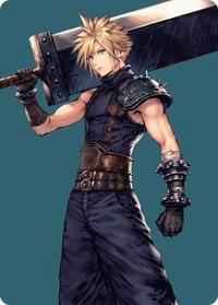 Cloud, Ex-SOLDIER Art Card, Art Series: FINAL FANTASY