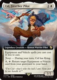 Cid, Freeflier Pilot (Extended Art), Commander: FINAL FANTASY