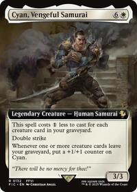 Cyan, Vengeful Samurai (Extended Art), Commander: FINAL FANTASY
