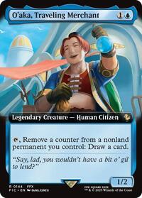 O'aka, Traveling Merchant (Extended Art), Commander: FINAL FANTASY