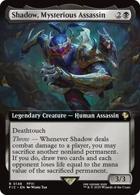 Shadow, Mysterious Assassin (Extended Art), Commander: FINAL FANTASY