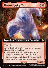 Umaro, Raging Yeti (Extended Art), Commander: FINAL FANTASY