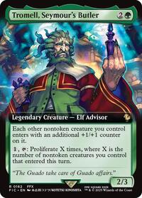 Tromell, Seymour's Butler (Extended Art), Commander: FINAL FANTASY