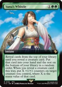 Yuna's Whistle (Extended Art), Commander: FINAL FANTASY