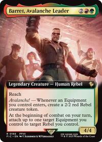 Barret, Avalanche Leader (Extended Art), Commander: FINAL FANTASY