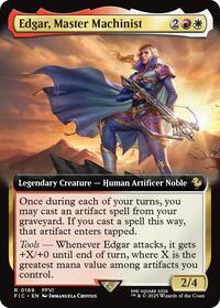Edgar, Master Machinist (Extended Art), Commander: FINAL FANTASY