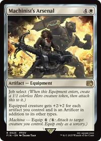 Machinist's Arsenal, Prerelease Cards