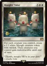 Moogles' Valor, Prerelease Cards
