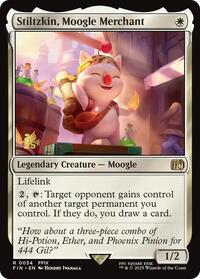 Stiltzkin, Moogle Merchant, Prerelease Cards