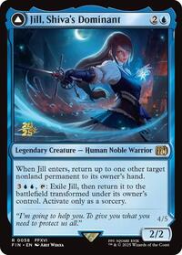 Jill, Shiva's Dominant, Prerelease Cards