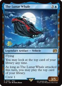 The Lunar Whale, Prerelease Cards