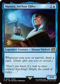 Matoya, Archon Elder, Prerelease Cards