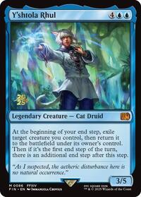 Y'shtola Rhul, Prerelease Cards