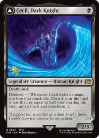 Cecil, Dark Knight, Prerelease Cards