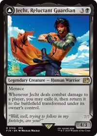 Jecht, Reluctant Guardian, Prerelease Cards