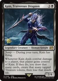 Kain, Traitorous Dragoon, Prerelease Cards