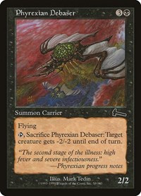 Phyrexian Debaser, Urza's Legacy