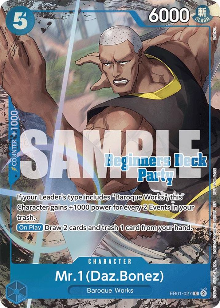 Mr. 1 (Daz.Bonez) (Beginners Deck Party [ST-23] - [ST-28] Winner Pack)