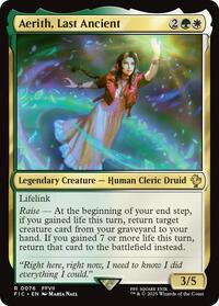 Aerith, Last Ancient (Surge Foil), Commander: FINAL FANTASY