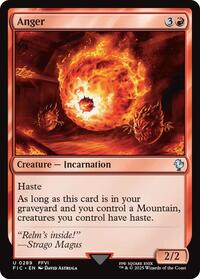 Anger (Surge Foil), Commander: FINAL FANTASY