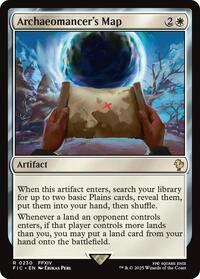 Archaeomancer's Map (Surge Foil), Commander: FINAL FANTASY