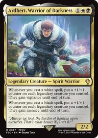 Ardbert, Warrior of Darkness (Surge Foil), Commander: FINAL FANTASY