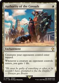 Authority of the Consuls (Surge Foil), Commander: FINAL FANTASY