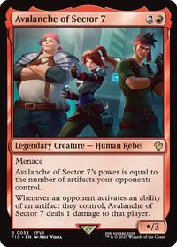 Avalanche of Sector 7 (Surge Foil), Commander: FINAL FANTASY