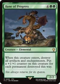 Bane of Progress (Surge Foil), Commander: FINAL FANTASY