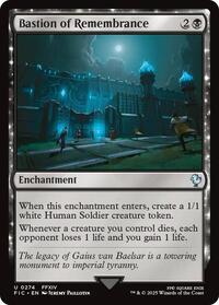 Bastion of Remembrance (Surge Foil), Commander: FINAL FANTASY