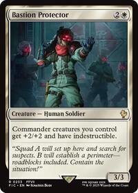Bastion Protector (Surge Foil), Commander: FINAL FANTASY