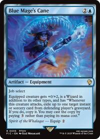 Blue Mage's Cane (Surge Foil), Commander: FINAL FANTASY
