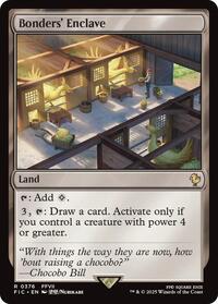 Bonders' Enclave (Surge Foil), Commander: FINAL FANTASY